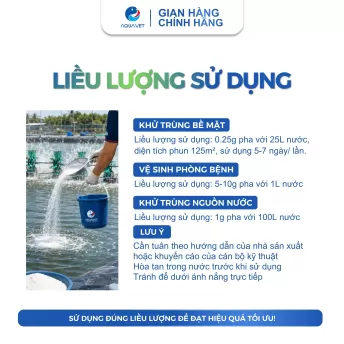 Bột khử khuẩn Chloramine B